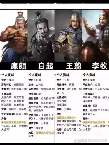 白起廉颇如何搭配阵容，白起和廉颇谁强插图