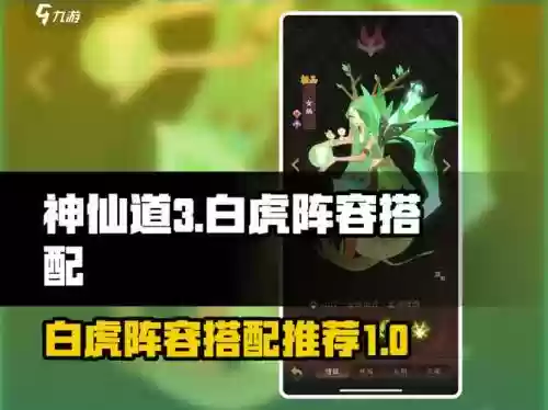 平民白虎阵容搭配，白虎打什么技能插图