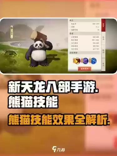 天龙八部手游熊猫宝宝打什么技能，天龙八部手游熊猫珍兽怎么获得插图1
